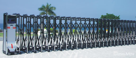 电动伸缩门_雷盾A-B0301,红门提供电动门,道闸,岗亭,智能停车场管理系统等