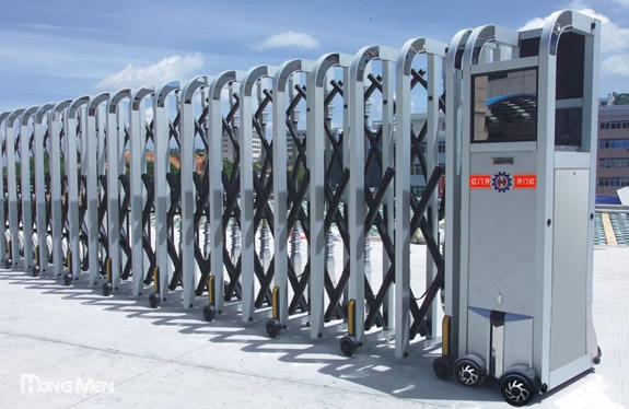 电动伸缩门经典款_H670-YH,红门提供电动门,道闸,岗亭,智能停车场管理系统等